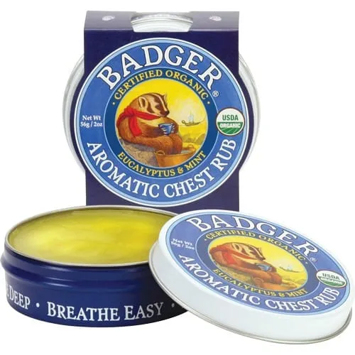 Badger Aromatic Chest Rub