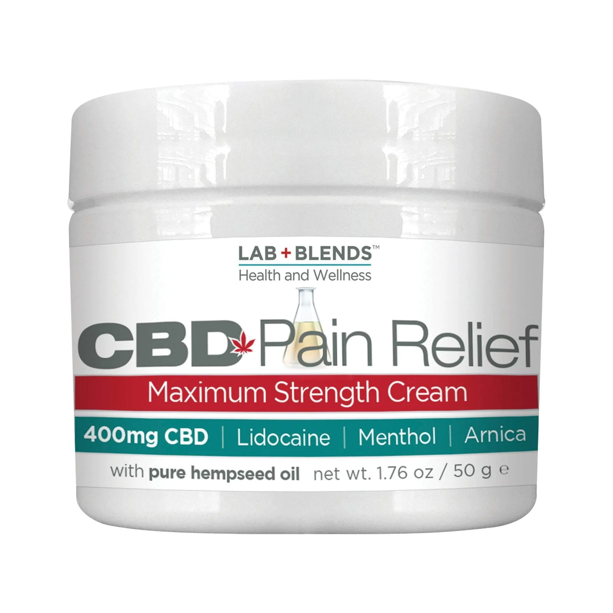 Biotone Lab Blends CBD Pain Relief Maximum Strength Cream, 1.76 oz