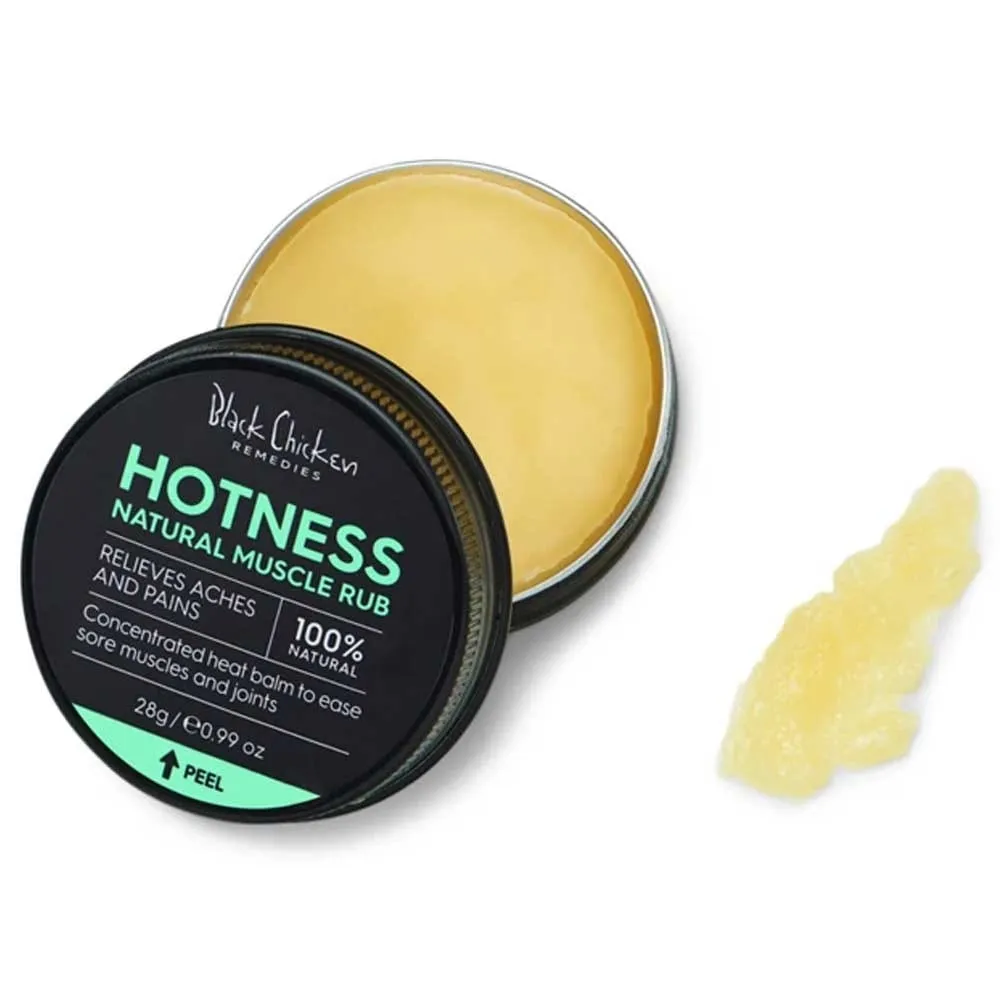 Black Chicken Remedies Hotness Natural Muscle Rub 28g