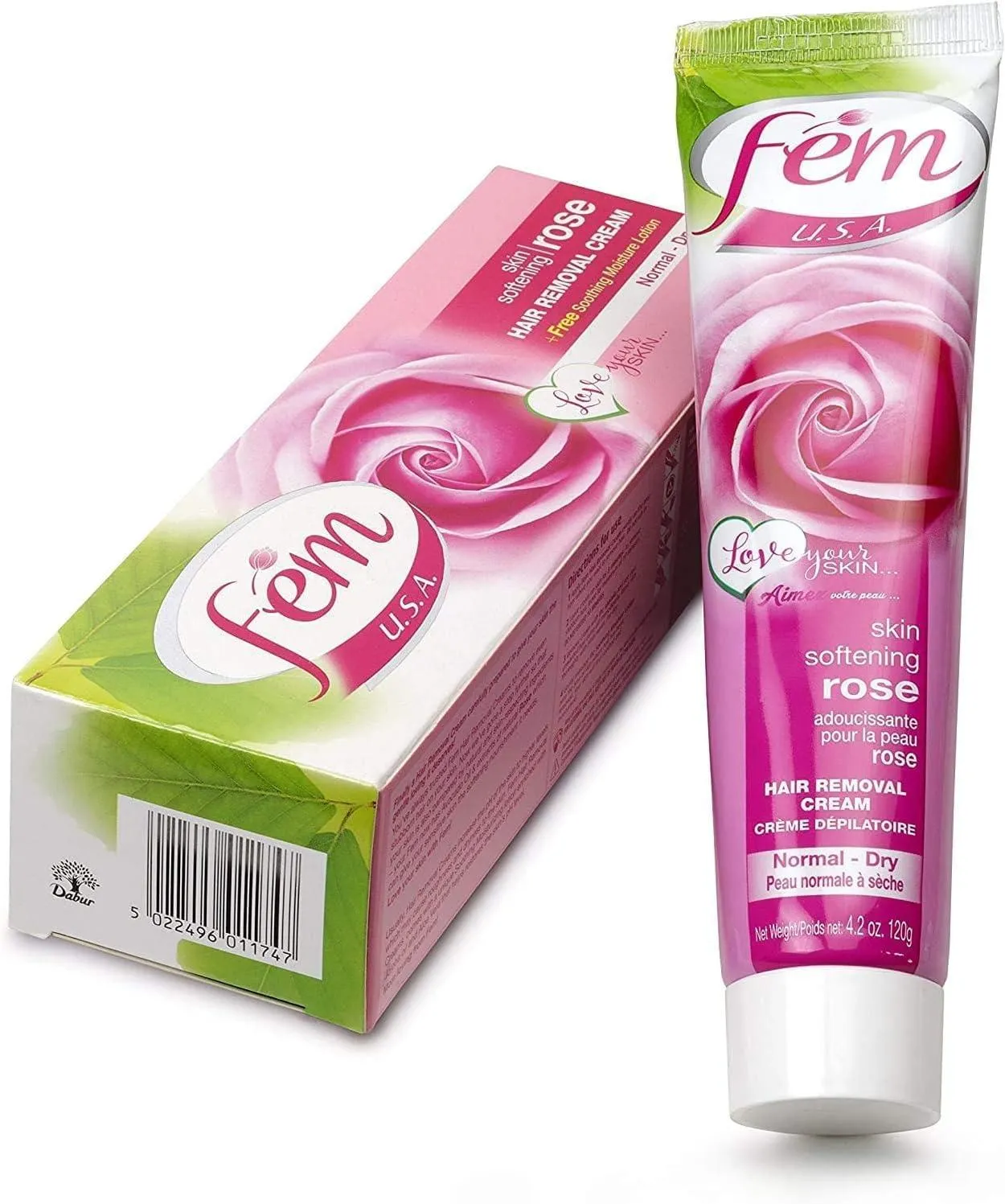 Fem Hair Removal Cream Rose 120g