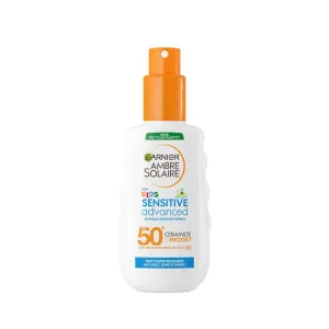 Garnier Ambre Solaire Sensitive Advanced SPF 50  Ceramide Protect Sunscreen Spray For Kids