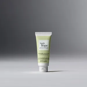 green tea & avocado nurturing hand & nail cream