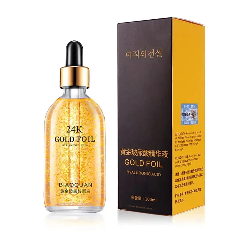 Hyaluronic Acid and Nicotinamide Face Serum - Anti-Aging, Facial Lifting, Collagen Essence, Skin Care Whitening Serum.