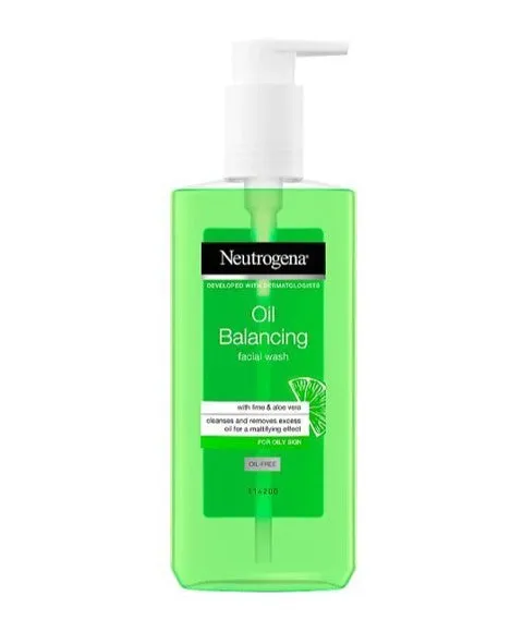 Johnson And Johnson Neutrogena Oil Balancing Facial Wash