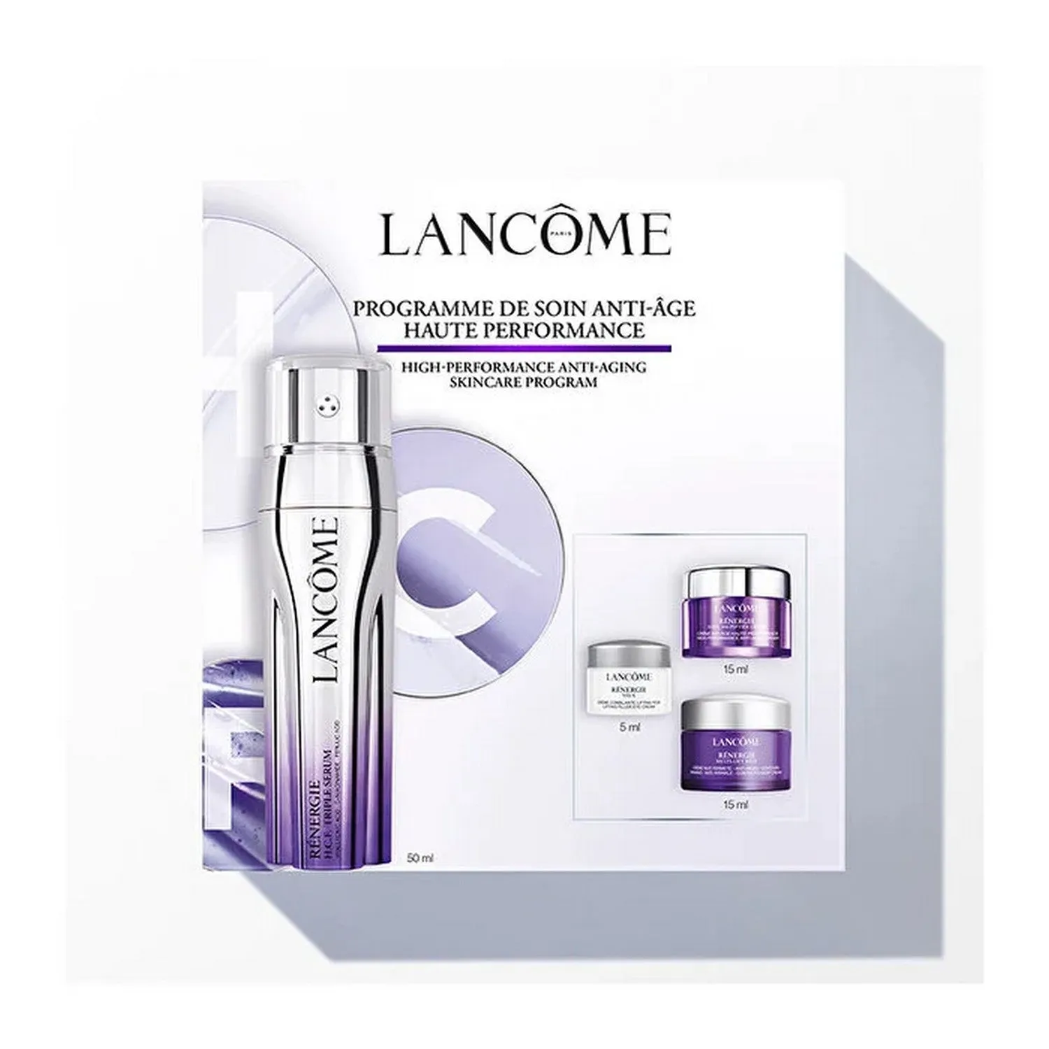 Lancome Triple Serum 50ml Routine Set