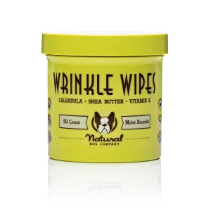 Natural Dog Company Wrinkle Balm Wipes -Holistic Dog Balm - Wholesale