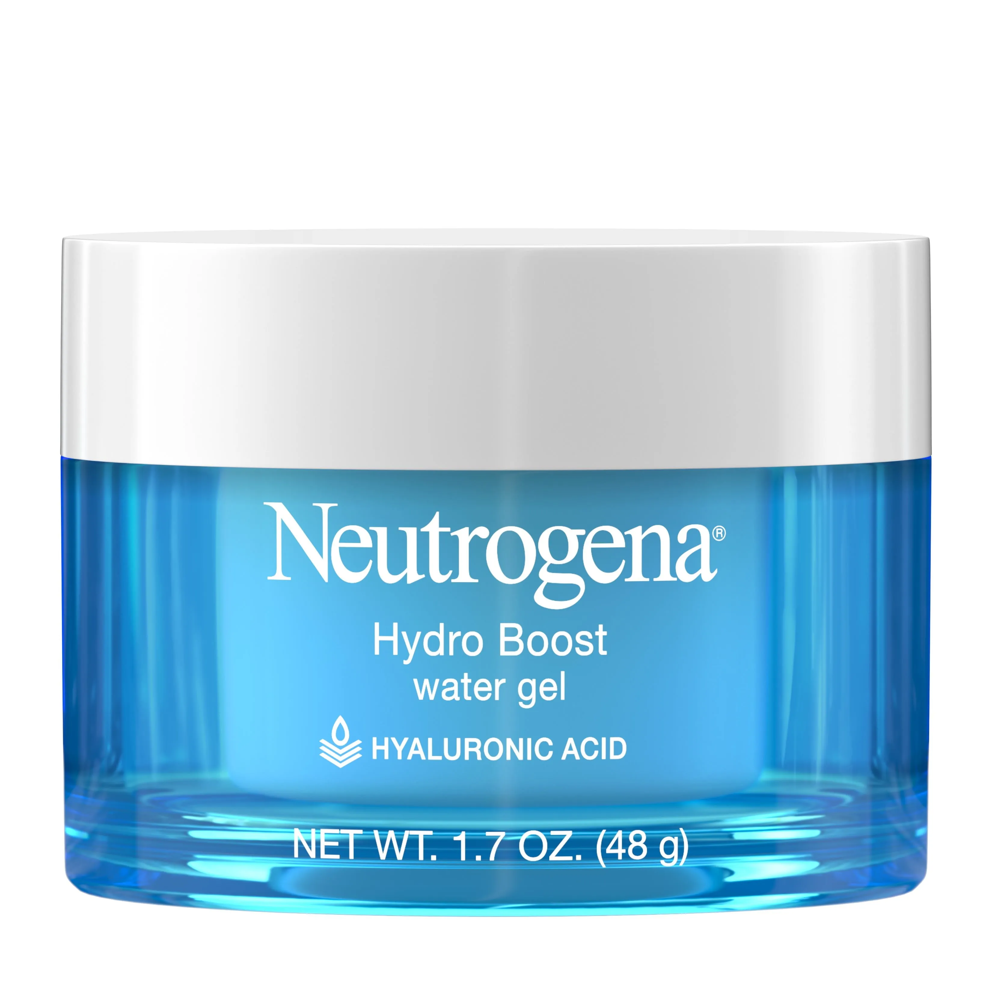 Neutrogena Hydro Boost Gel Moisturizer with Hyaluronic Acid, Hydrating, 1.7 fl oz - 2 Pack