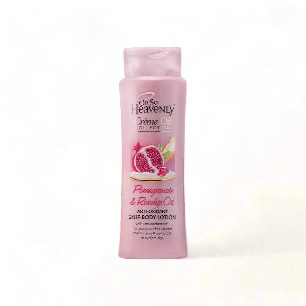 Oh So Heavenly Crème Oil Collection Pomegranate & Rosehip Oil Body Lotion (375ml)