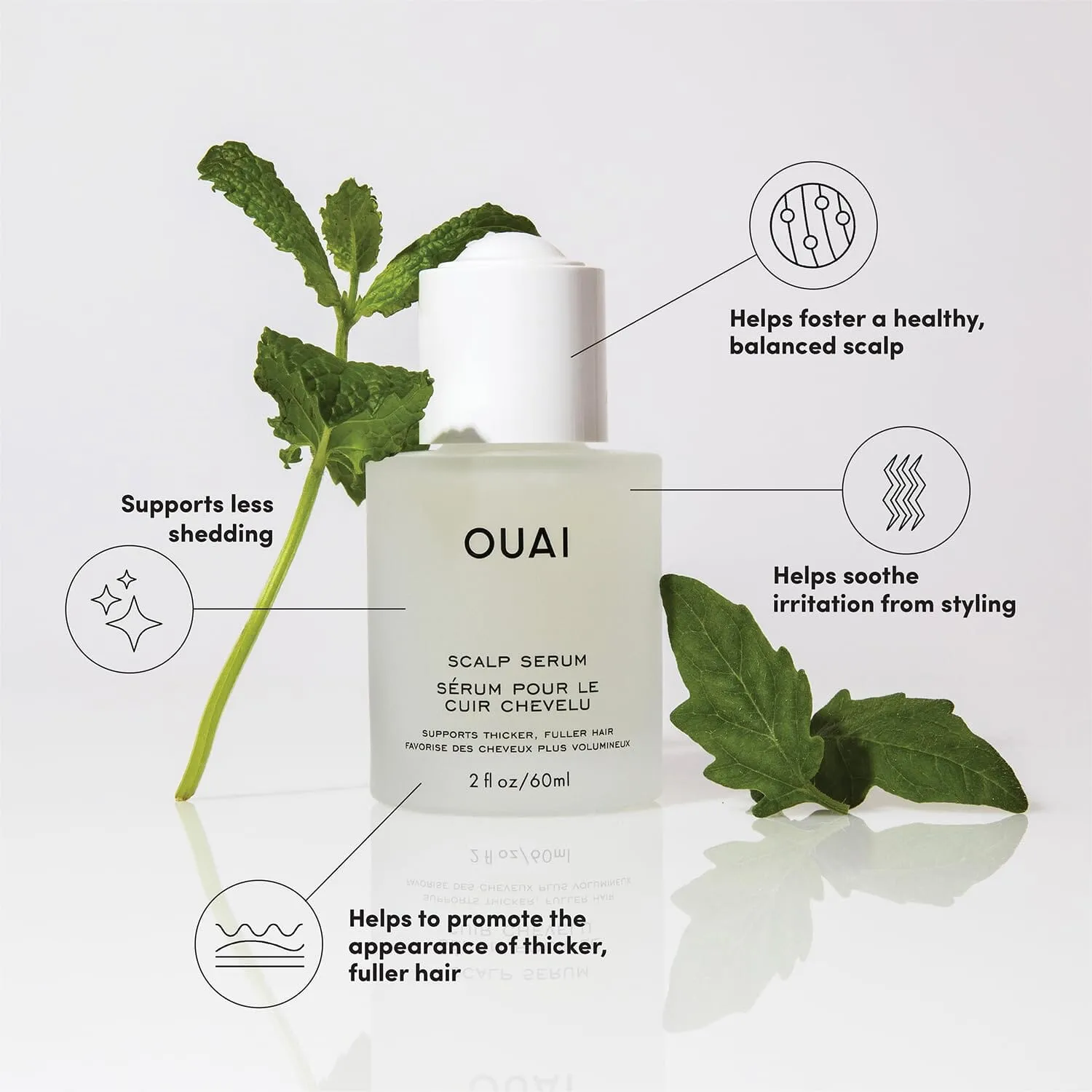 OUAI Scalp Serum - Balancing and Hydrating Serum