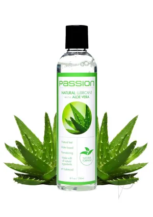 Passion Natural Lube W/aloe 8oz(disc)