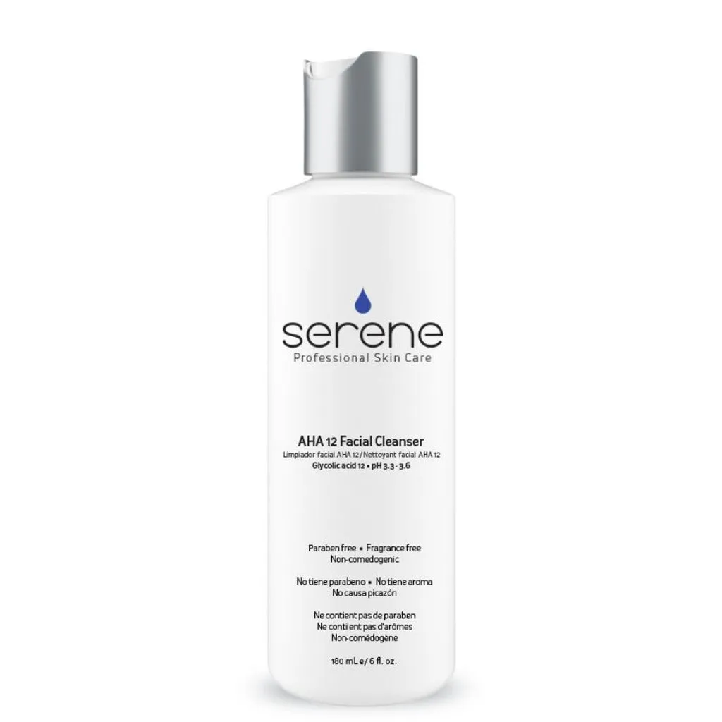 SERENE - AHA 12 FACIAL CLEANSER