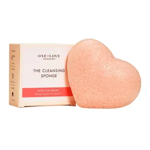 The Cleansing Sponge: Rose Clay Heart