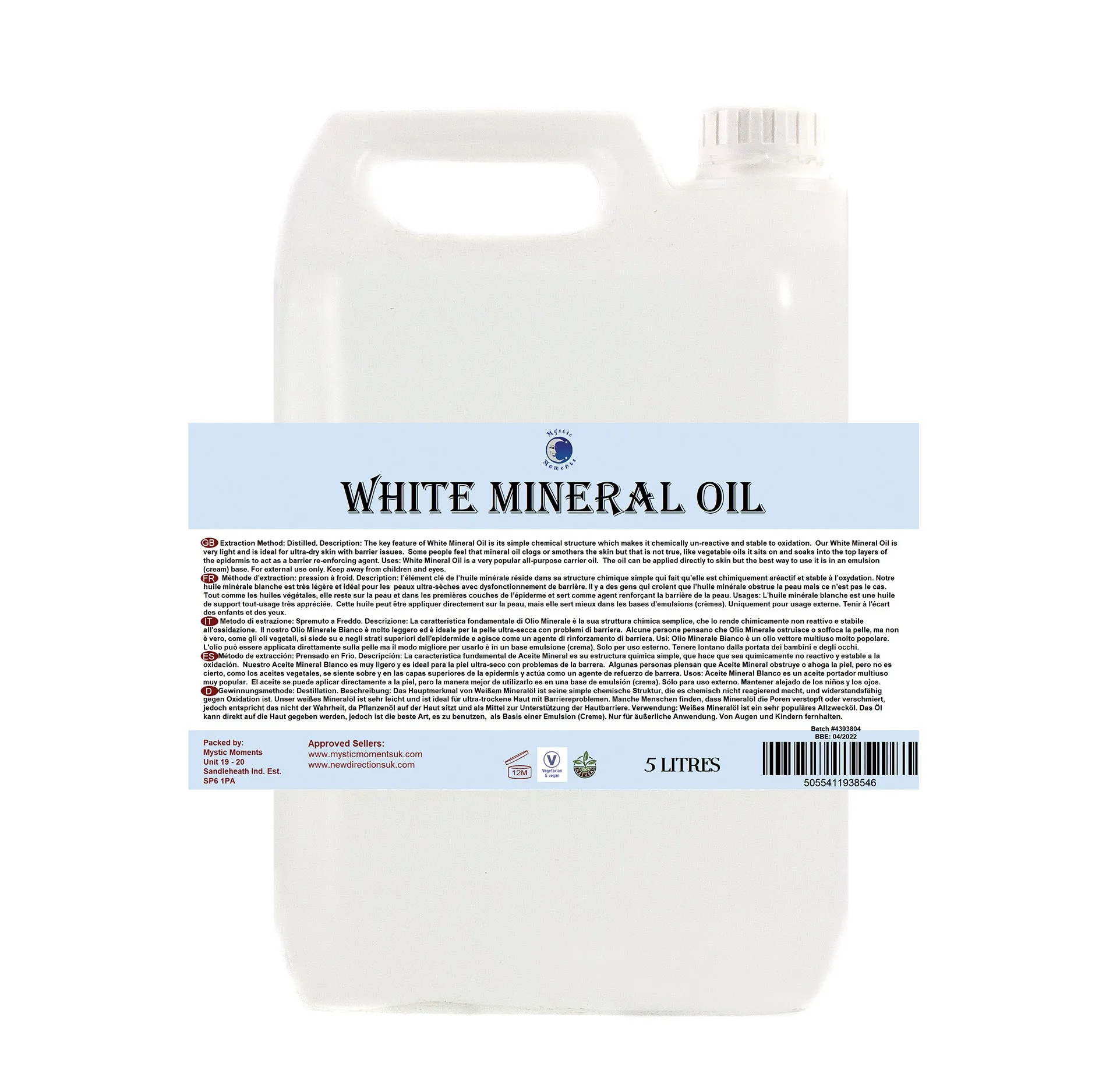 White Mineral Carrier Oil